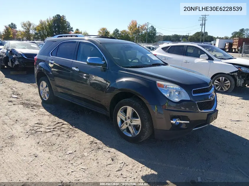 CHEVROLET EQUINOX 2014, VIN 2GNFLHE30E6228539