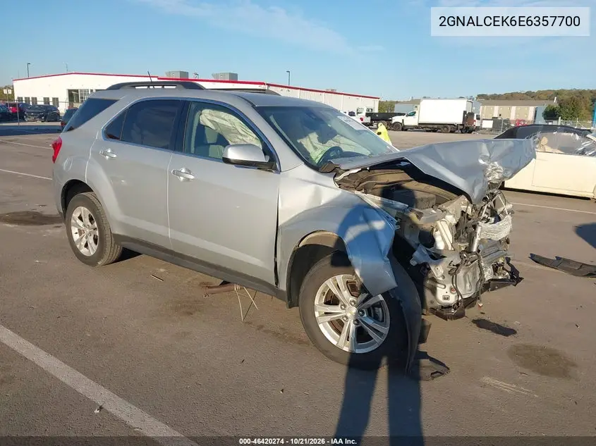 CHEVROLET EQUINOX 2014, VIN 2GNALCEK6E6357700