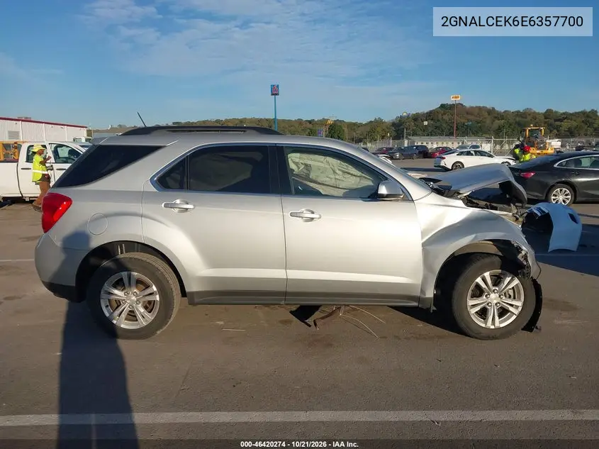 2014 CHEVROLET EQUINOX VIN 2GNALCEK6E6357700 — фото 14
