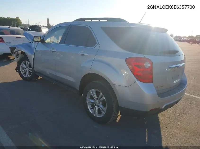 2014 CHEVROLET EQUINOX VIN 2GNALCEK6E6357700 — фото 3