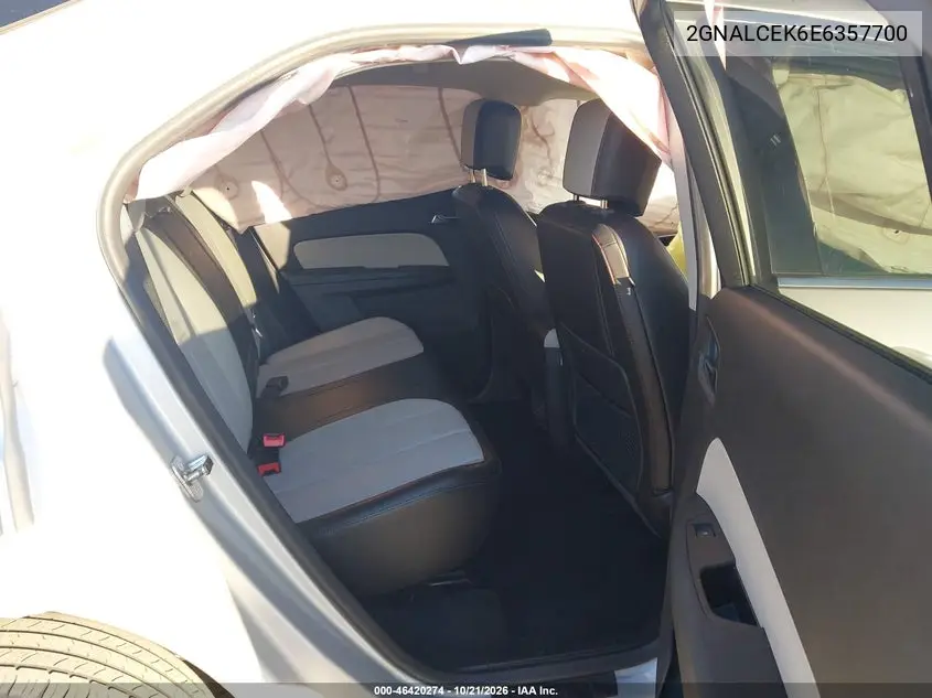 2014 CHEVROLET EQUINOX VIN 2GNALCEK6E6357700 — фото 8
