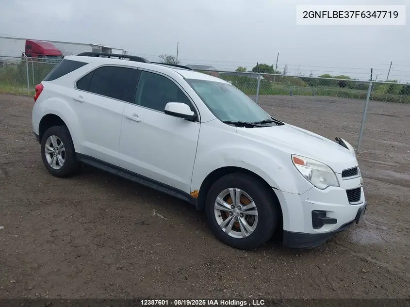 CHEVROLET EQUINOX 2015, VIN 2GNFLBE37F6347719