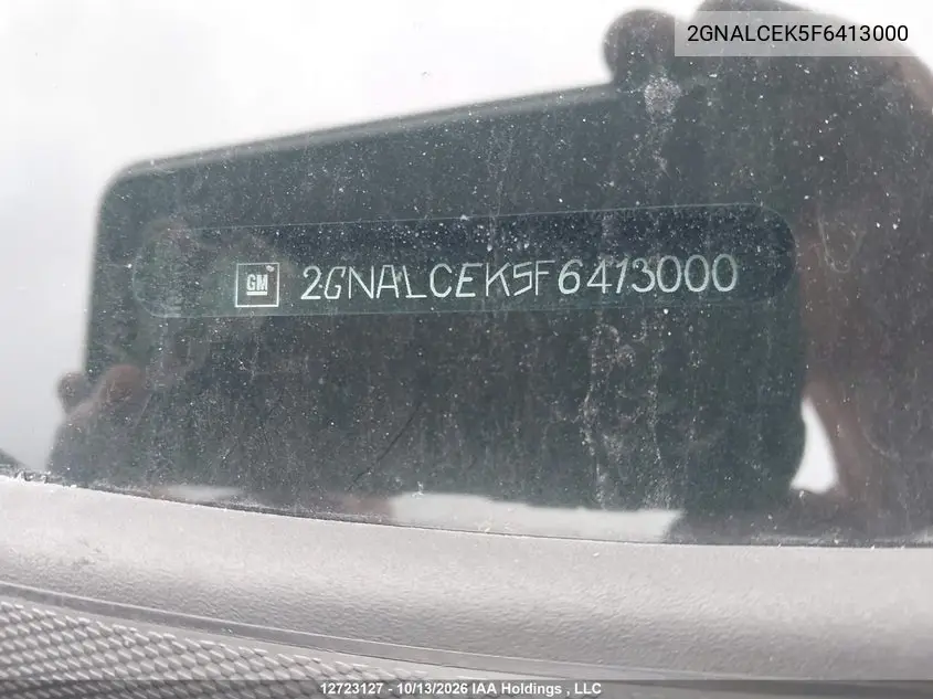 2015 CHEVROLET EQUINOX VIN 2GNALCEK5F6413000 — фото 19