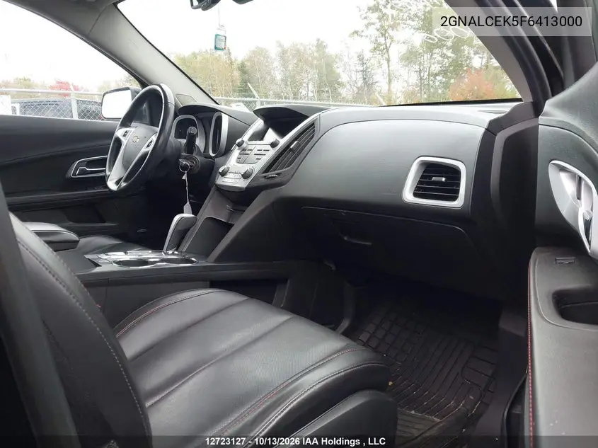 2015 CHEVROLET EQUINOX VIN 2GNALCEK5F6413000 — фото 5