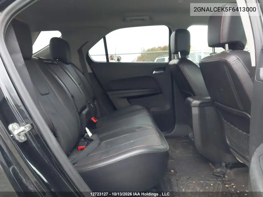 2015 CHEVROLET EQUINOX VIN 2GNALCEK5F6413000 — фото 8