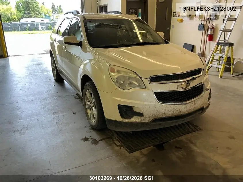 CHEVROLET EQUINOX 2015, VIN 1GNFLFEK3FZ128002