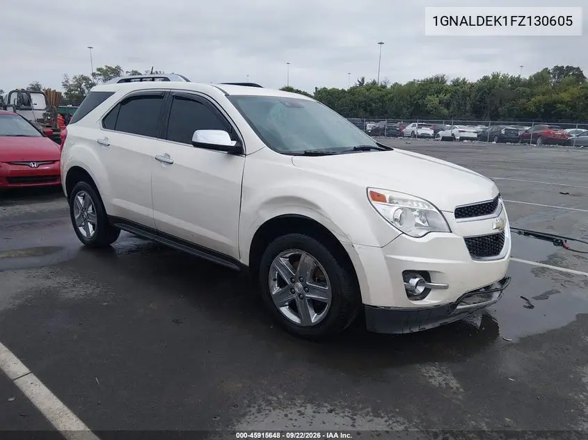 CHEVROLET EQUINOX 2015, VIN 1GNALDEK1FZ130605