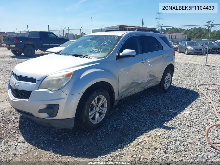 2015 CHEVROLET EQUINOX VIN 2GNALBEK5F1104439 — фото 2