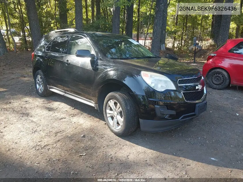 CHEVROLET EQUINOX 2015, VIN 2GNALBEK9F6326436