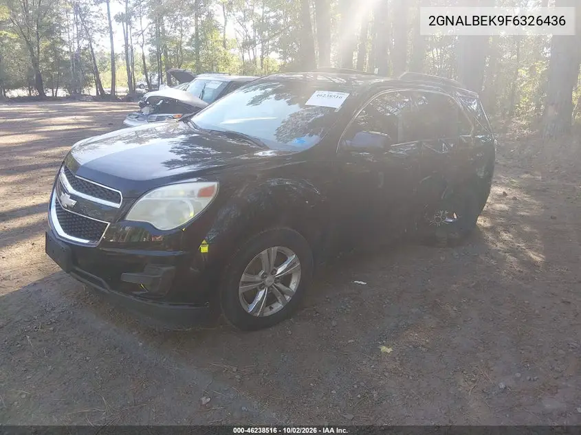 2015 CHEVROLET EQUINOX VIN 2GNALBEK9F6326436 — фото 2