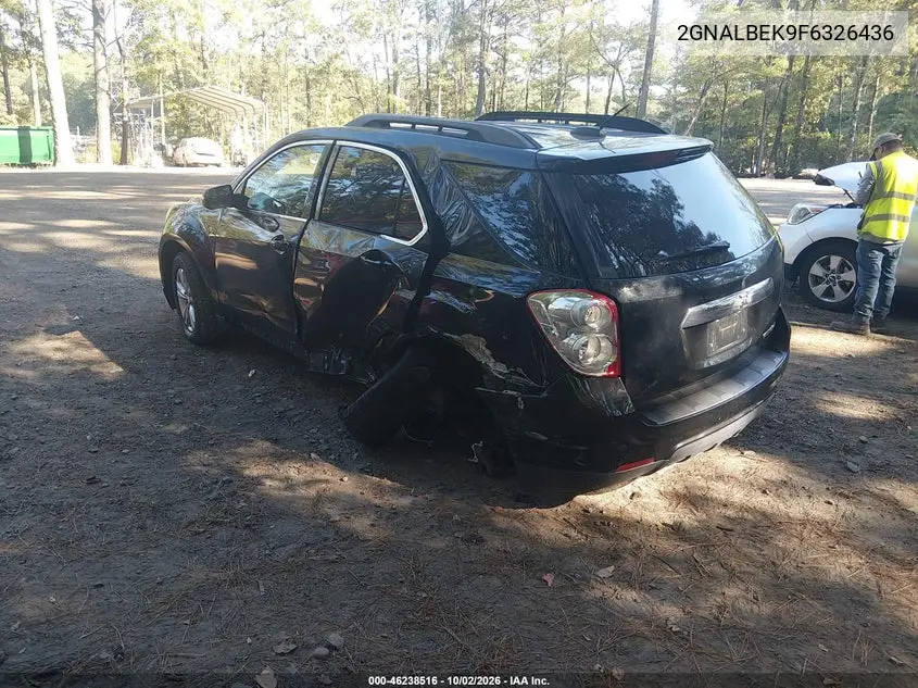 2015 CHEVROLET EQUINOX VIN 2GNALBEK9F6326436 — фото 3