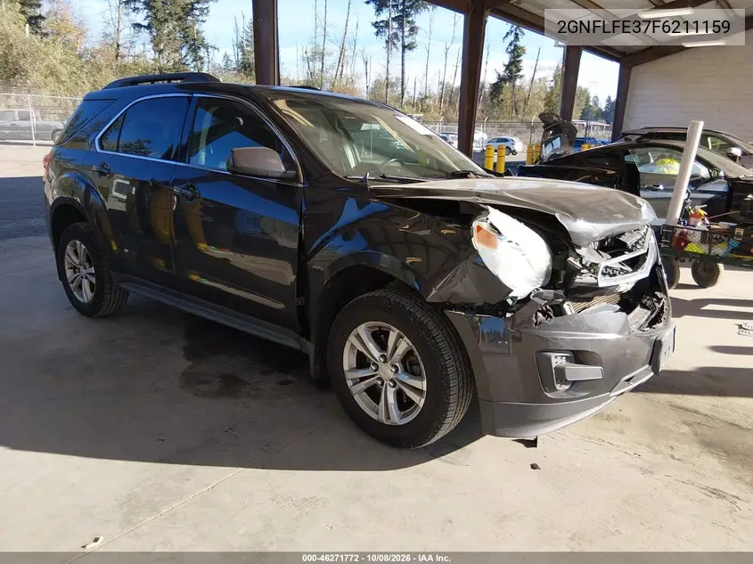 CHEVROLET EQUINOX 2015, VIN 2GNFLFE37F6211159