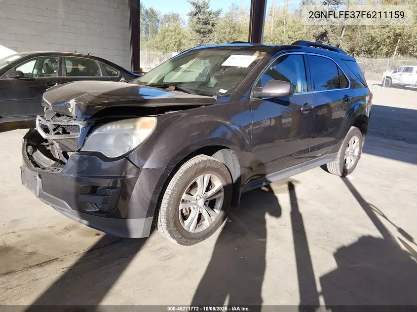 2015 CHEVROLET EQUINOX VIN 2GNFLFE37F6211159 — фото 2