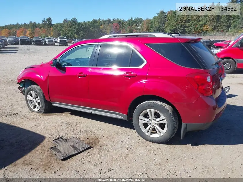 2015 CHEVROLET EQUINOX VIN 2GNALBEK2F1134532 — фото 3