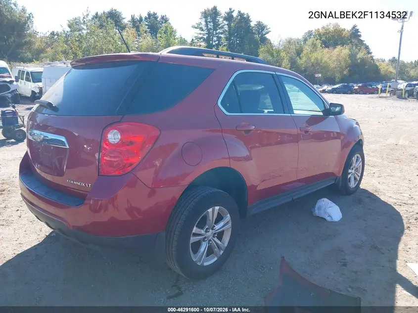 2015 CHEVROLET EQUINOX VIN 2GNALBEK2F1134532 — фото 4