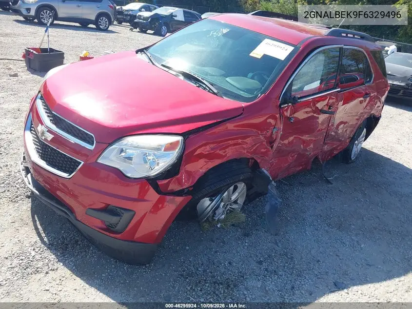 2015 CHEVROLET EQUINOX VIN 2GNALBEK9F6329496 — фото 2