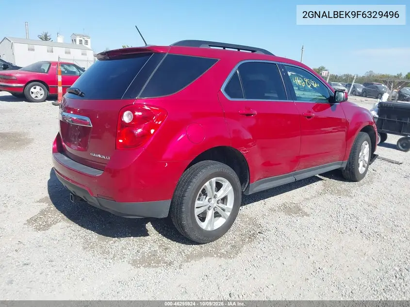 2015 CHEVROLET EQUINOX VIN 2GNALBEK9F6329496 — фото 4