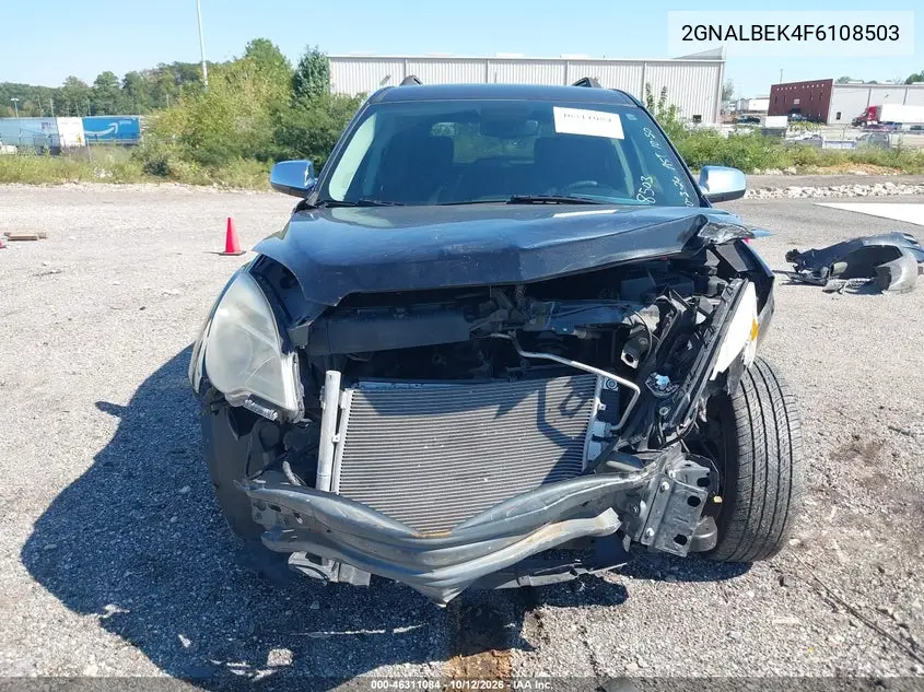 2015 CHEVROLET EQUINOX VIN 2GNALBEK4F6108503 — фото 6