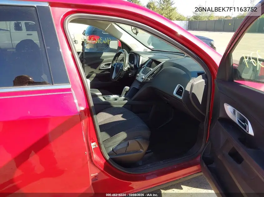2015 CHEVROLET EQUINOX VIN 2GNALBEK7F1163752 — фото 5