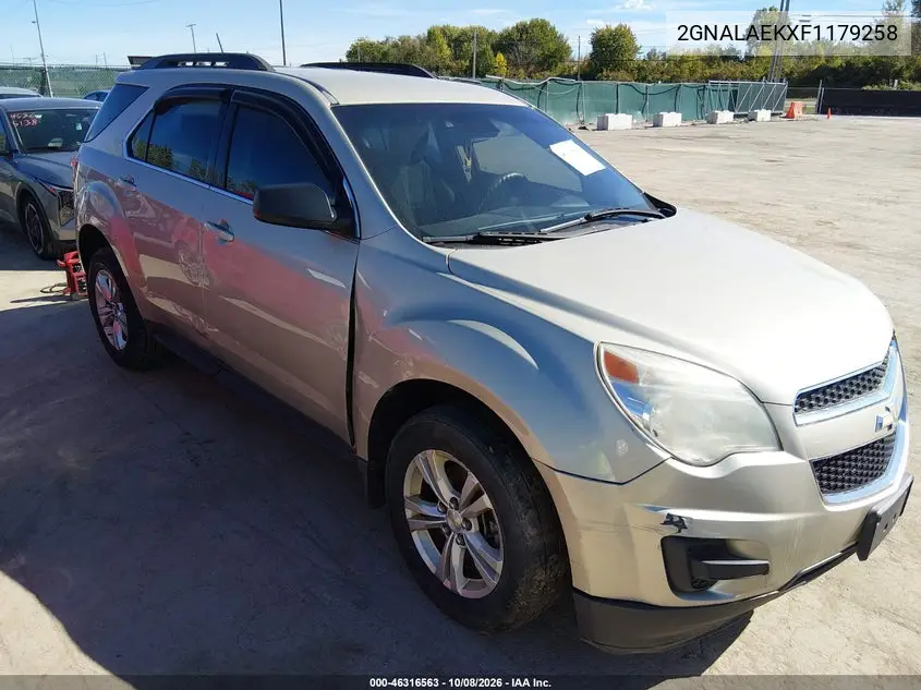 CHEVROLET EQUINOX 2015, VIN 2GNALAEKXF1179258