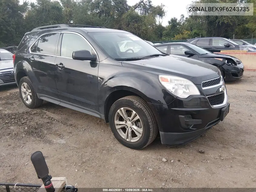 CHEVROLET EQUINOX 2015, VIN 2GNALBEK9F6243735