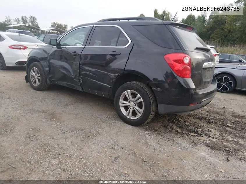 2015 CHEVROLET EQUINOX VIN 2GNALBEK9F6243735 — фото 3