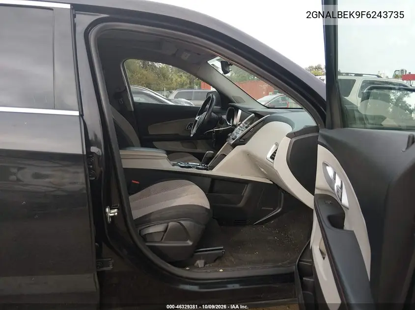 2015 CHEVROLET EQUINOX VIN 2GNALBEK9F6243735 — фото 5