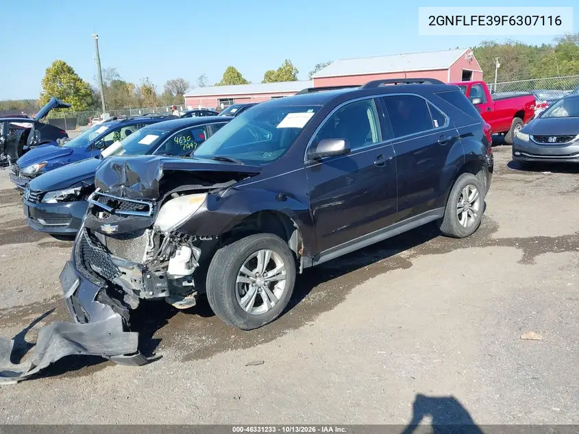2015 CHEVROLET EQUINOX VIN 2GNFLFE39F6307116 — фото 2