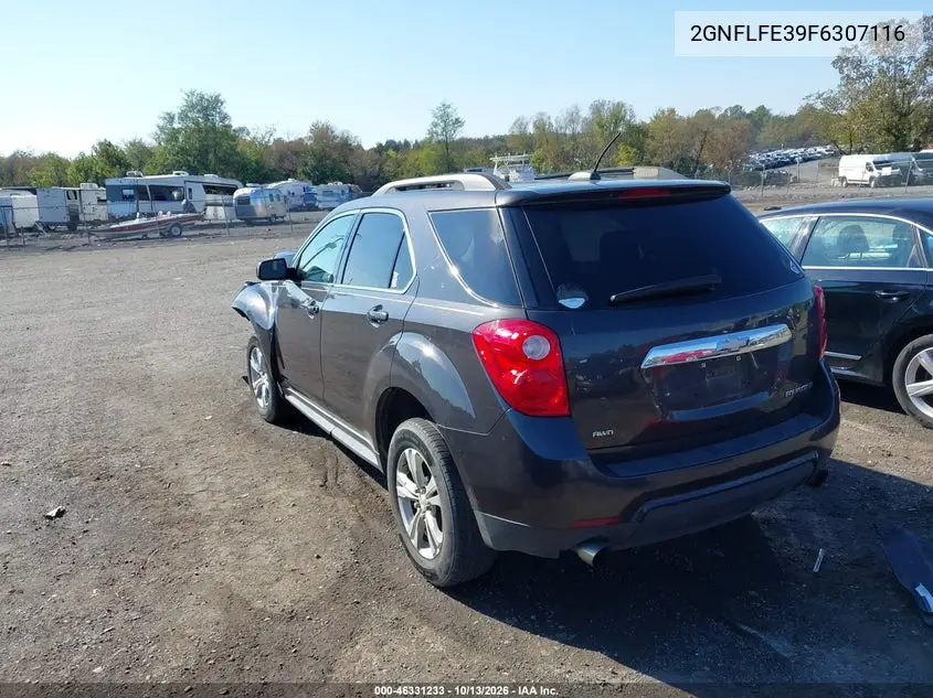 2015 CHEVROLET EQUINOX VIN 2GNFLFE39F6307116 — фото 3