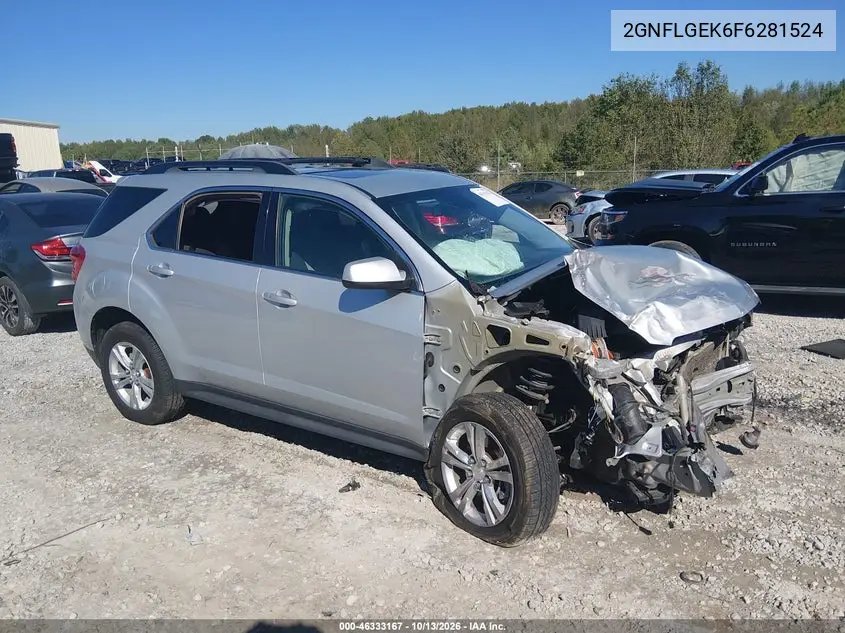 CHEVROLET EQUINOX 2015, VIN 2GNFLGEK6F6281524
