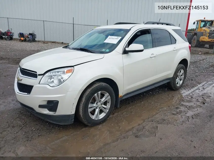 2015 CHEVROLET EQUINOX VIN 1GNFLFEKXFZ145153 — фото 2