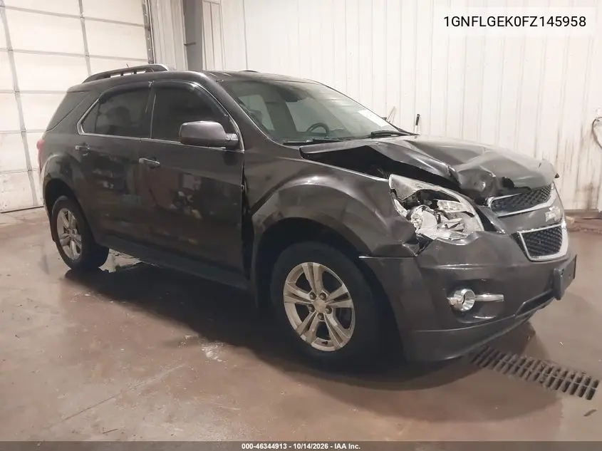CHEVROLET EQUINOX 2015, VIN 1GNFLGEK0FZ145958