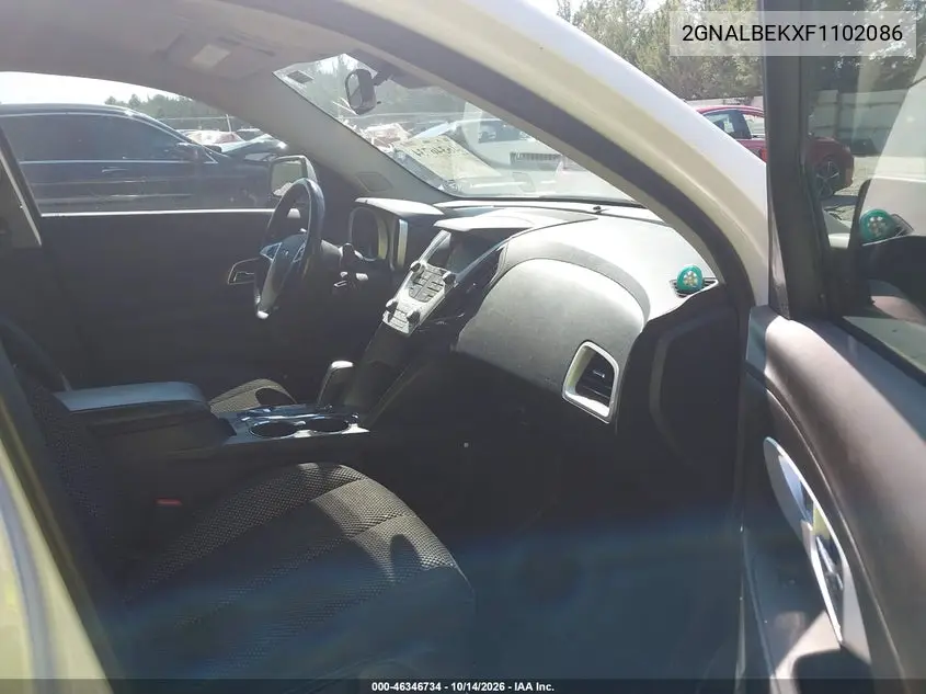 2015 CHEVROLET EQUINOX VIN 2GNALBEKXF1102086 — фото 5