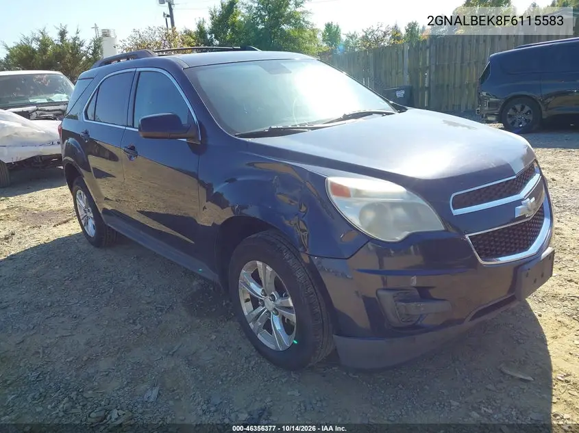 CHEVROLET EQUINOX 2015, VIN 2GNALBEK8F6115583