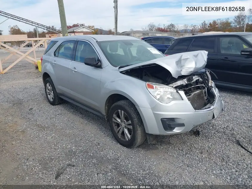 CHEVROLET EQUINOX 2015, VIN 2GNFLEEK8F6182658