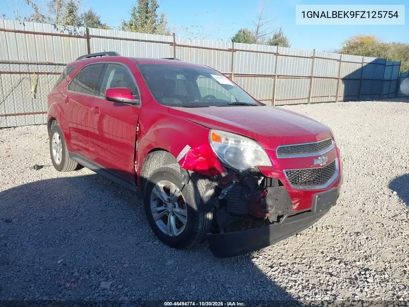 CHEVROLET EQUINOX 2015, VIN 1GNALBEK9FZ125754