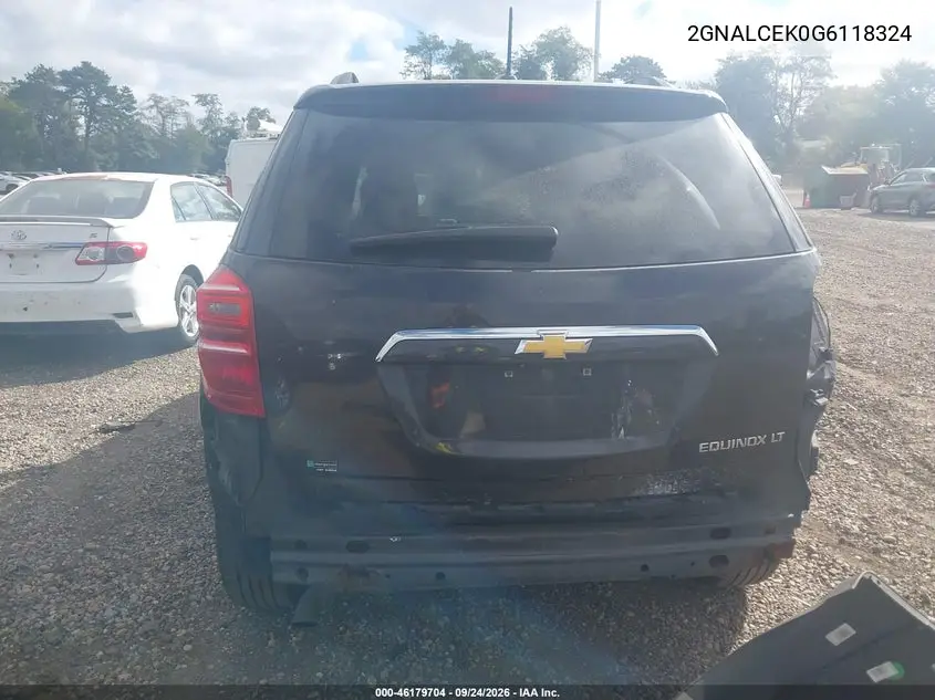 2016 CHEVROLET EQUINOX VIN 2GNALCEK0G6118324 — фото 6