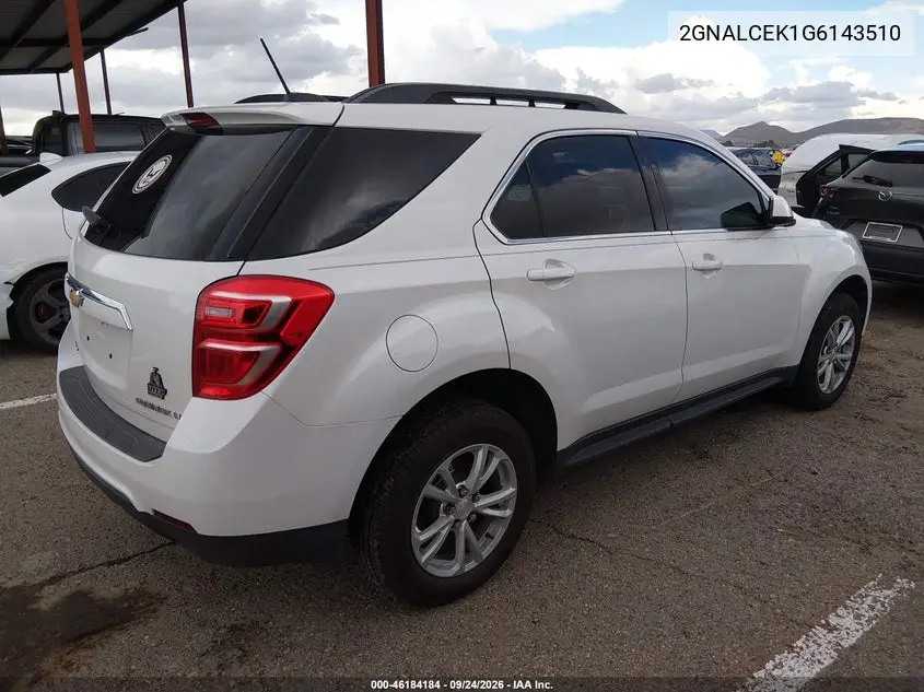 2016 CHEVROLET EQUINOX VIN 2GNALCEK1G6143510 — фото 4