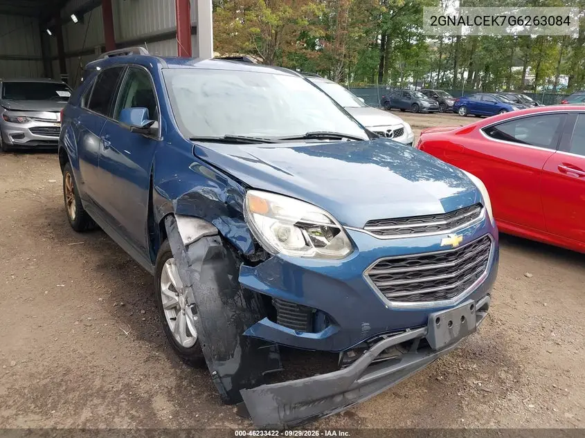 CHEVROLET EQUINOX 2016, VIN 2GNALCEK7G6263084