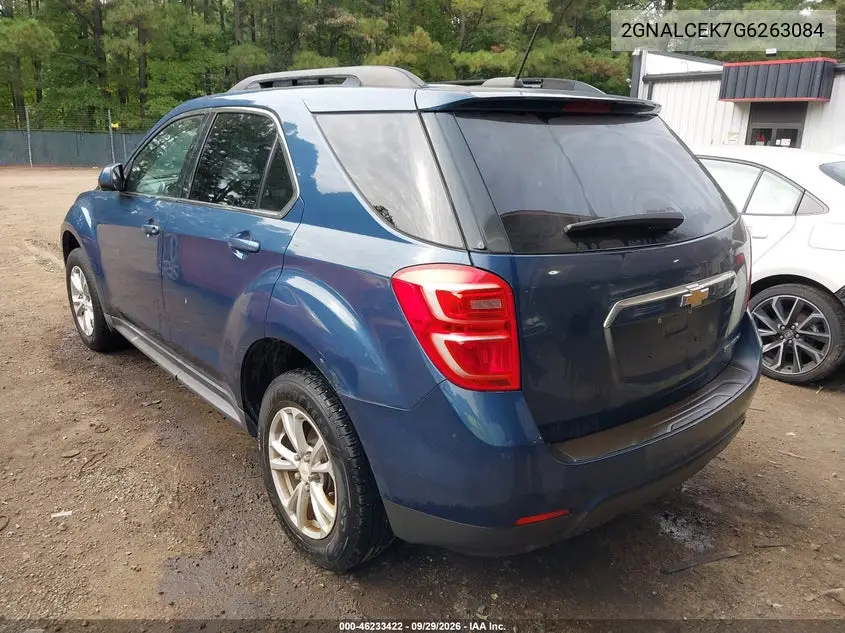 2016 CHEVROLET EQUINOX VIN 2GNALCEK7G6263084 — фото 3