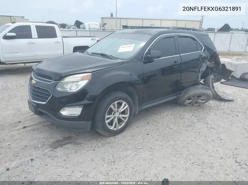 2016 CHEVROLET EQUINOX VIN 2GNFLFEKXG6321891 — фото 2