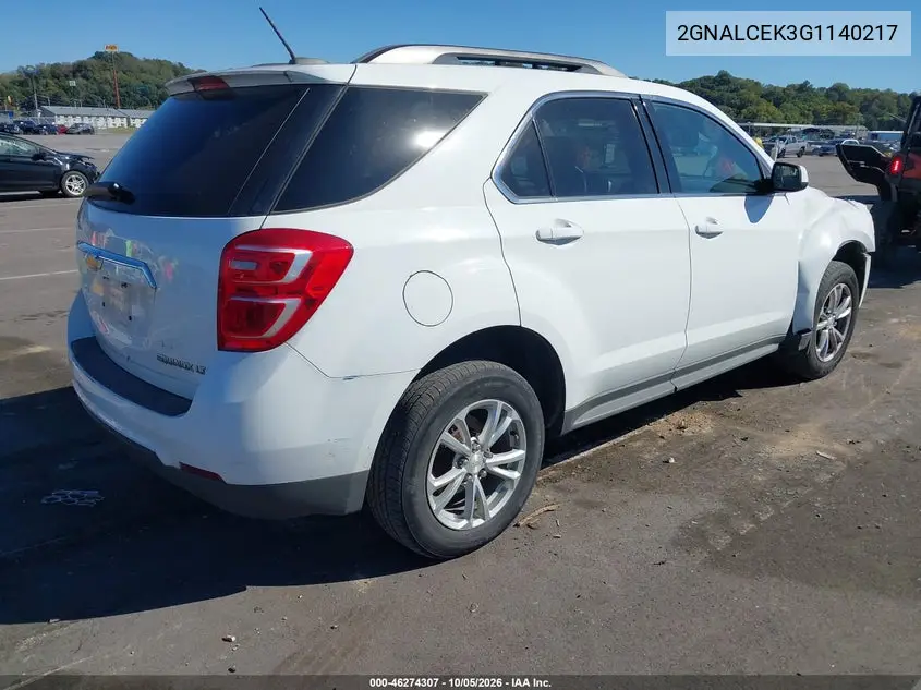 2016 CHEVROLET EQUINOX VIN 2GNALCEK3G1140217 — фото 4