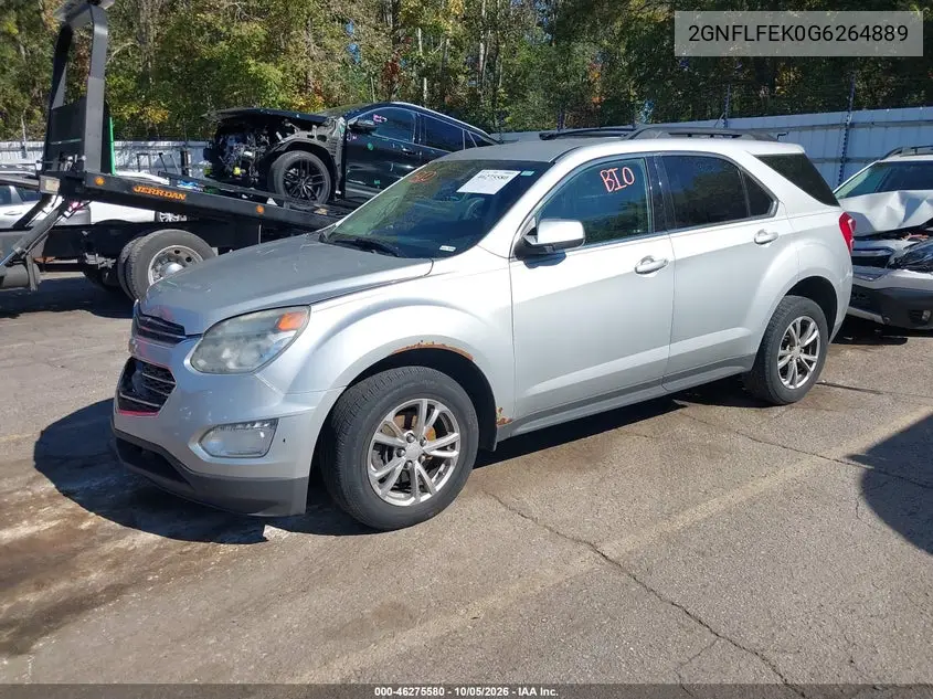 2016 CHEVROLET EQUINOX VIN 2GNFLFEK0G6264889 — фото 2