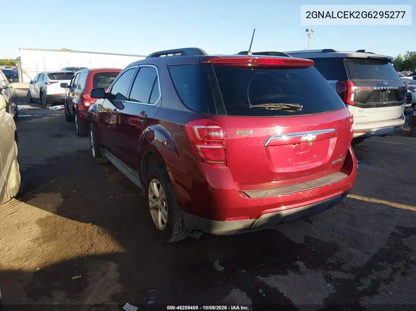 2016 CHEVROLET EQUINOX VIN 2GNALCEK2G6295277 — фото 3