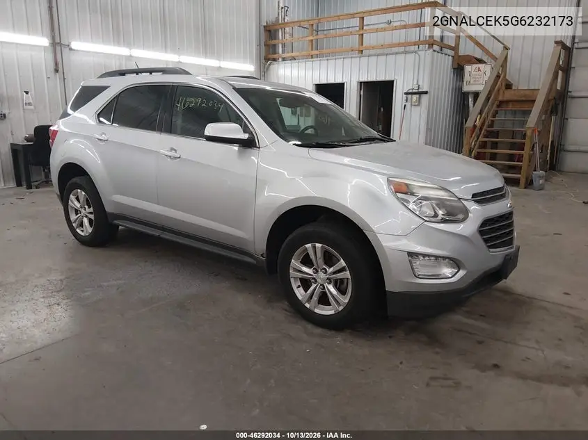 CHEVROLET EQUINOX 2016, VIN 2GNALCEK5G6232173