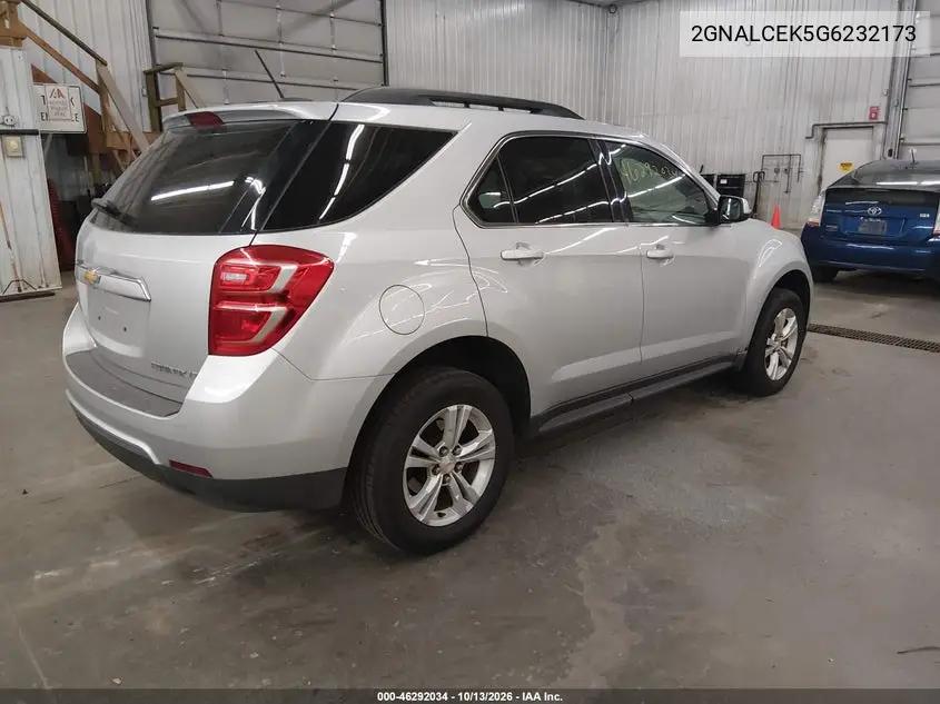 2016 CHEVROLET EQUINOX VIN 2GNALCEK5G6232173 — фото 4
