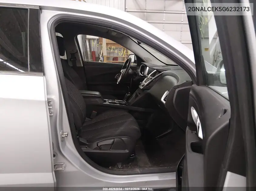 2016 CHEVROLET EQUINOX VIN 2GNALCEK5G6232173 — фото 5