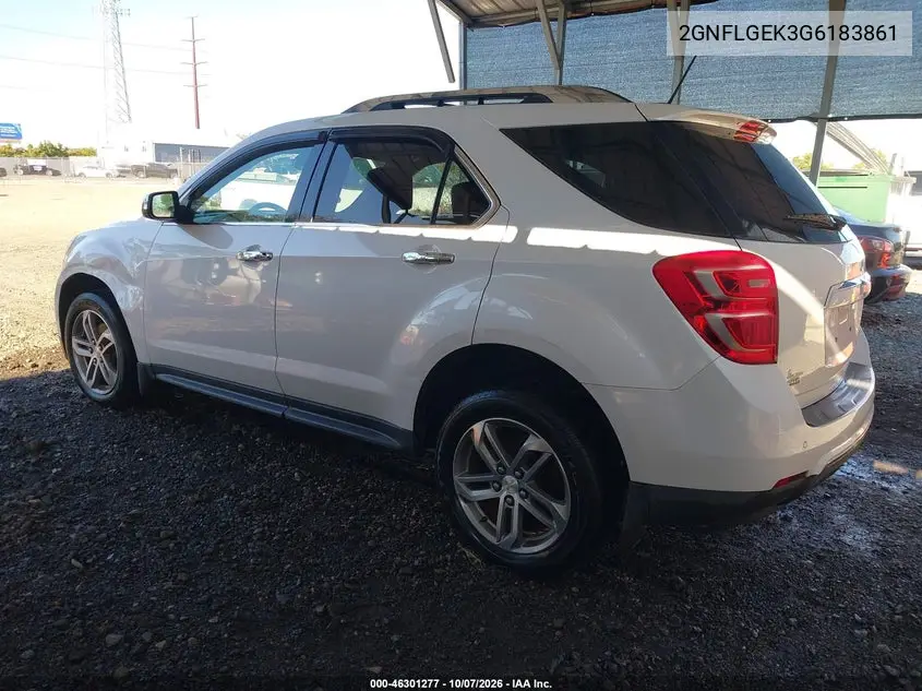 2016 CHEVROLET EQUINOX VIN 2GNFLGEK3G6183861 — фото 3