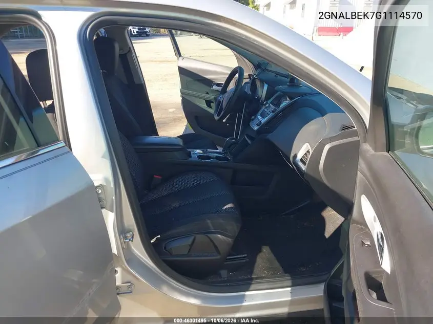 2016 CHEVROLET EQUINOX VIN 2GNALBEK7G1114570 — фото 5