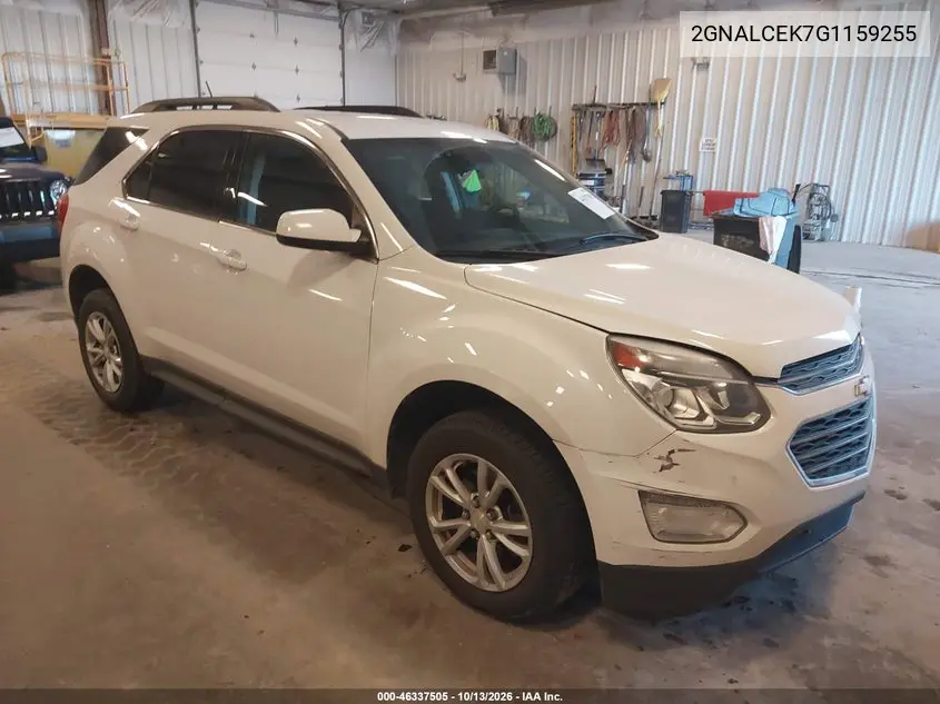 CHEVROLET EQUINOX 2016, VIN 2GNALCEK7G1159255